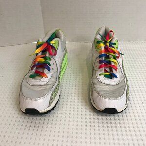 NIKE WOMENS AIR MAX 90 LEATHER SAFARI SNEAKER  SIZE 9.5